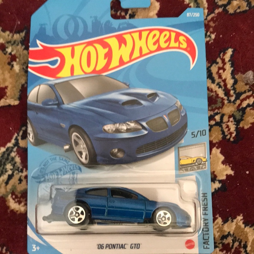 Hot wheels Pontiac GTO